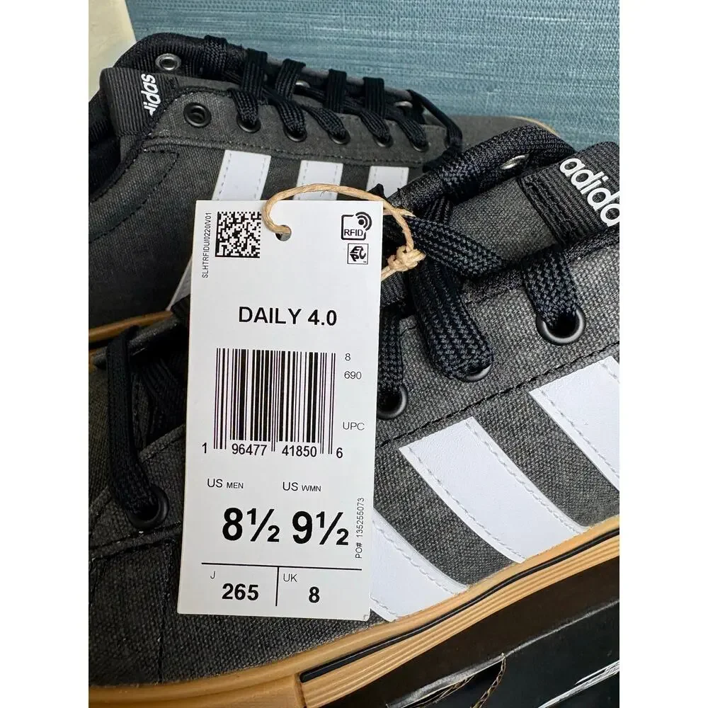 NWT - Adidas 4.0 Daily Sneakers - 8.5 Men / 9.5 Woman